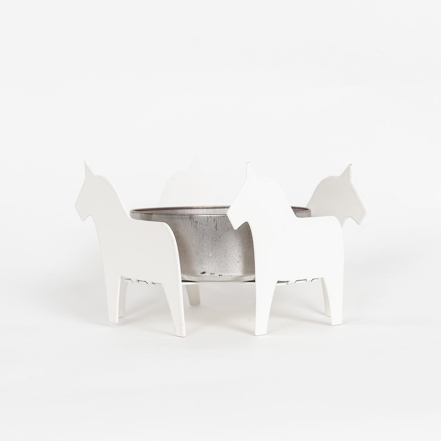 marchallhållare med dalahästar. Anna och anders design i mora, dalarna